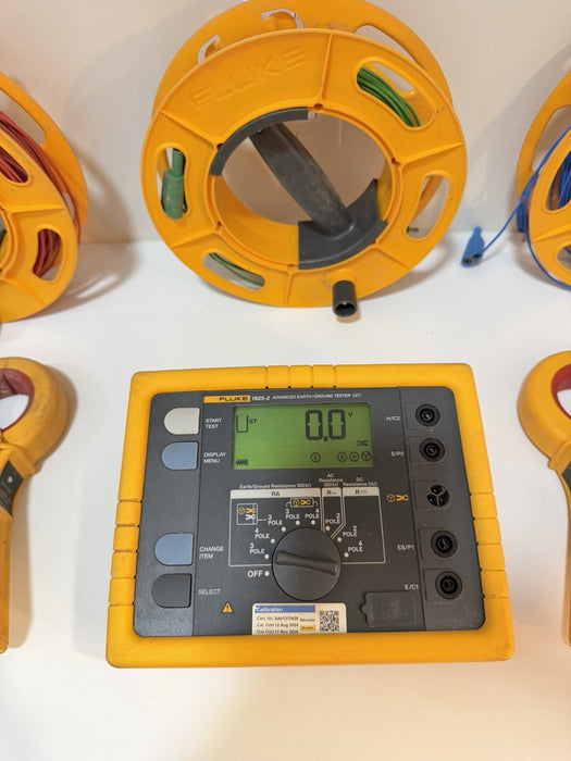 FLUKE 1625-2 ADVANCER EARTG GROUND TESTER GEO KIT TESTED