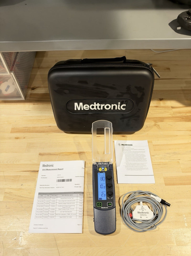 MEDTRONIC 53401 W/ 5492VL PROBE & CASE (TESTED) FREE SHIPPING