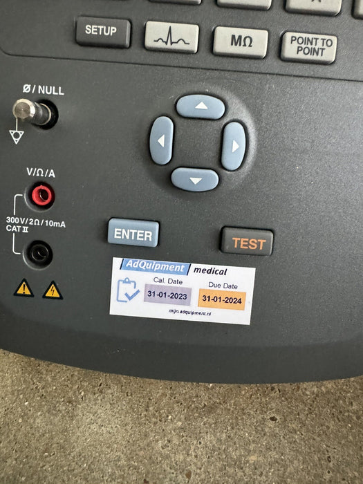FLUKE ESA615 EU 230V ELECTRICAL SAFETY ANALYZER CALIBRATED 2024