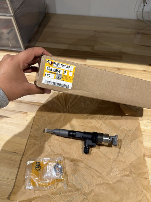 CAT 608-2959 DIESEL INJECTOR (NEW FACTORY SEALED) - GENUINE OEM