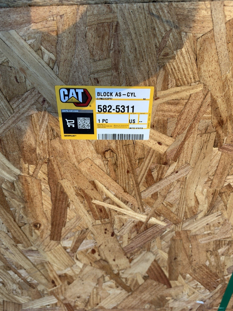 CAT 582-5311 CYLINDER BLOCK (NEW SEALED) - GENUINE OEM / SHIPS FREE