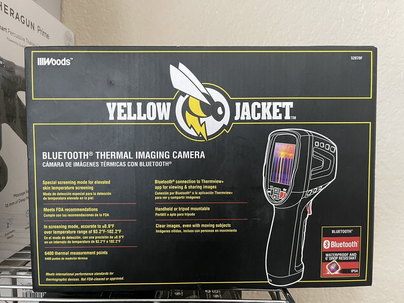 YELLOW JACKET THERMAL IMAGER FOR ELEVATED TEMPERATURE SCREENING WITH BLUETOOTH