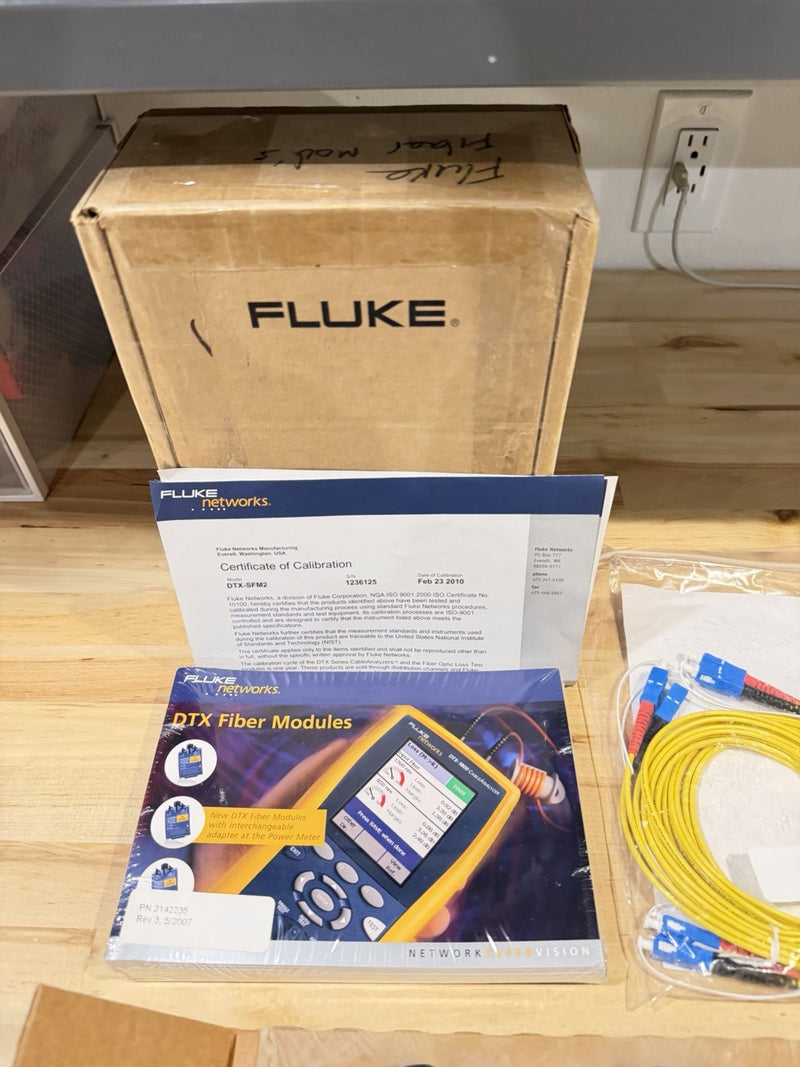 FLUKE NETWORKS DTX-SFM2 FIBER MODULE