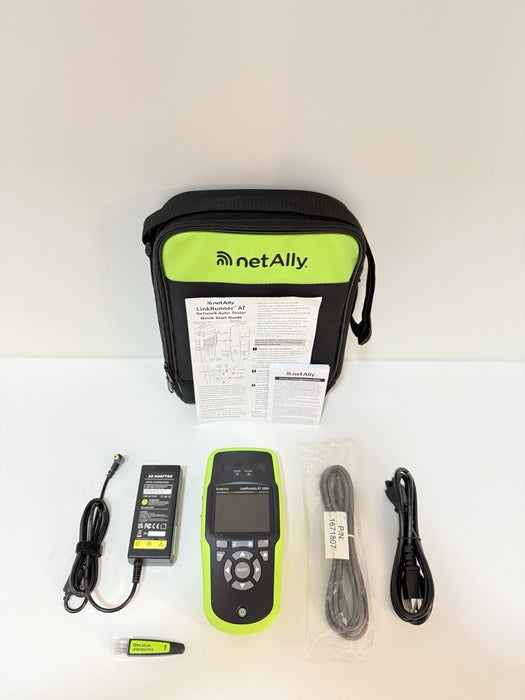 NETALLY LINKRUNNER AT 1000 TESTER WITH ACCESSORIES NEW SEALED