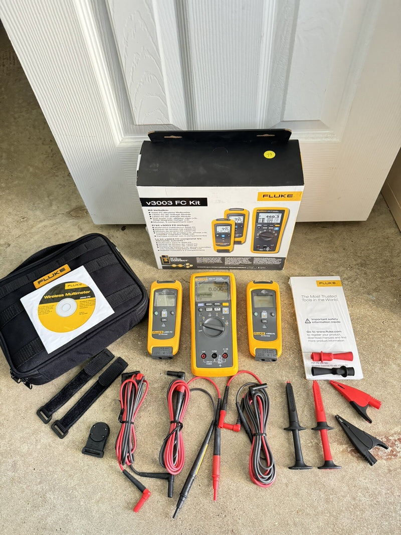 FLUKE V3003 FC KIT FC WIRELESS KIT WITH DMM, AC+DC VOLTAGE MODULES