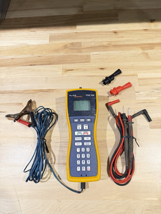 FLUKE NETWORKS TS54 TDR TESTER TESTED