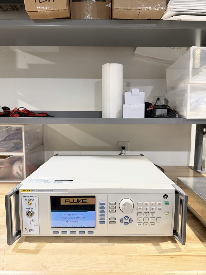 FLUKE 9640A RF REFERENCE SOURCE (PARTS ONLY) FOR PARTS - SHIPS FAST