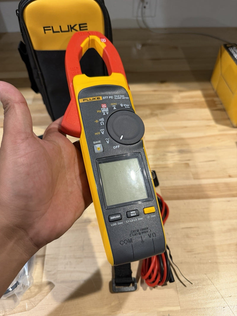 FLUKE 377 FC NON-CONTACT VOLTAGE CLAMP METER
