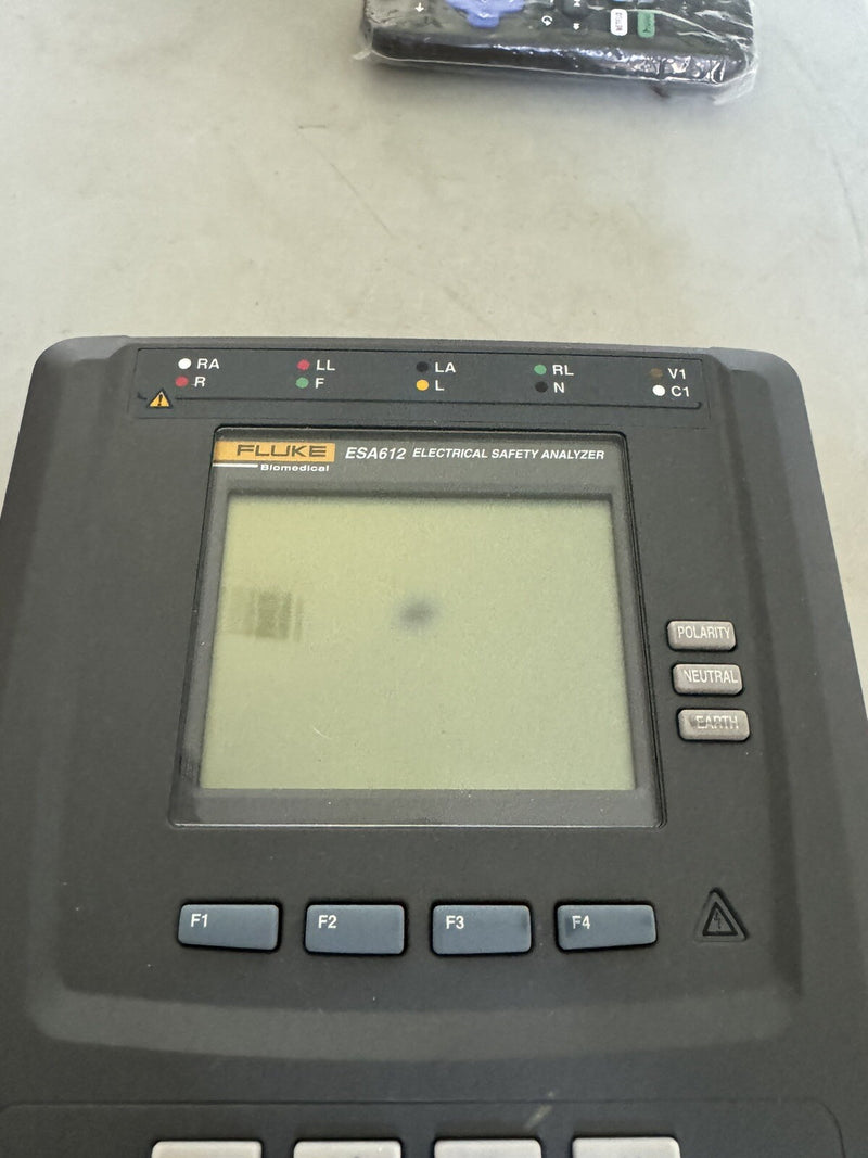 FLUKE BIOMEDICAL ESA612 230V AC ELECTRICAL SAFETY ANALYZER CALIBRATED 2024