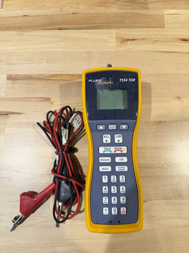 FLUKE NETWORKS TS54 TDR TESTER TESTED