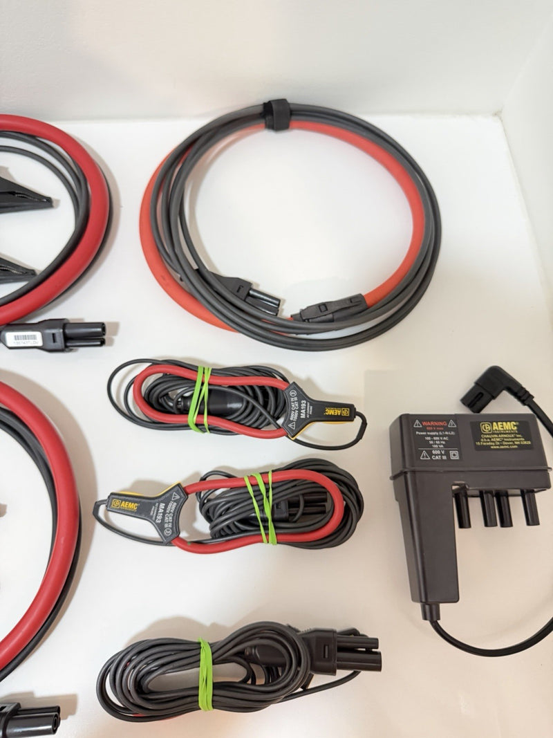 AEMC PEL 102 POWER &ENERGY LOGGER WITH PROBES & EXTRA ACCESSORIESCALIBRATED 2026