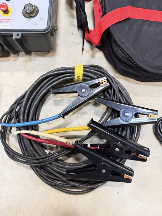 MEGGER TTR330 TRANSFORMER TURN-RATIO TEST SET W/ CABLES & BAG  (TESTED)