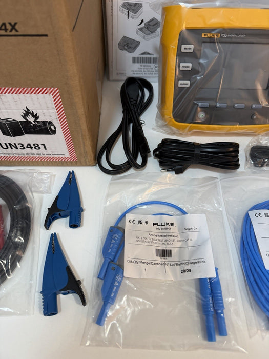 FLUKE 1732/EUS ENERGY LOGGER (NEW FACTORY BOX) CALIBRATED 2026- SHIPS FAST