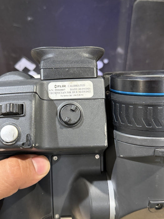 FLIR T640 THERMAL IMAGING CAMERA WITH ACCESSORIES TESTED