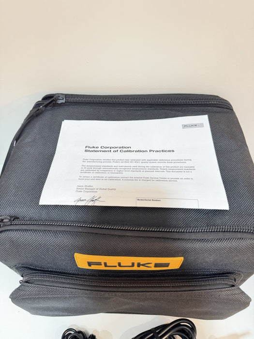 FLUKE 125B INDUSTRIAL SCOPEMETER 40MHZ(NEW FACTORY SEALED) FREE SHIPPING MFD2025