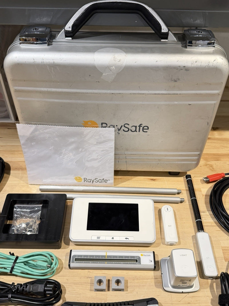 RAYSAFE X2 BASE UNIT KIT WITH SENSORS & ACCESSORIES TESTED