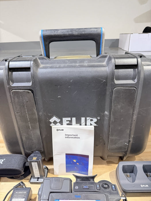 FLIR T640 THERMAL IMAGING CAMERA WITH ACCESSORIES TESTED