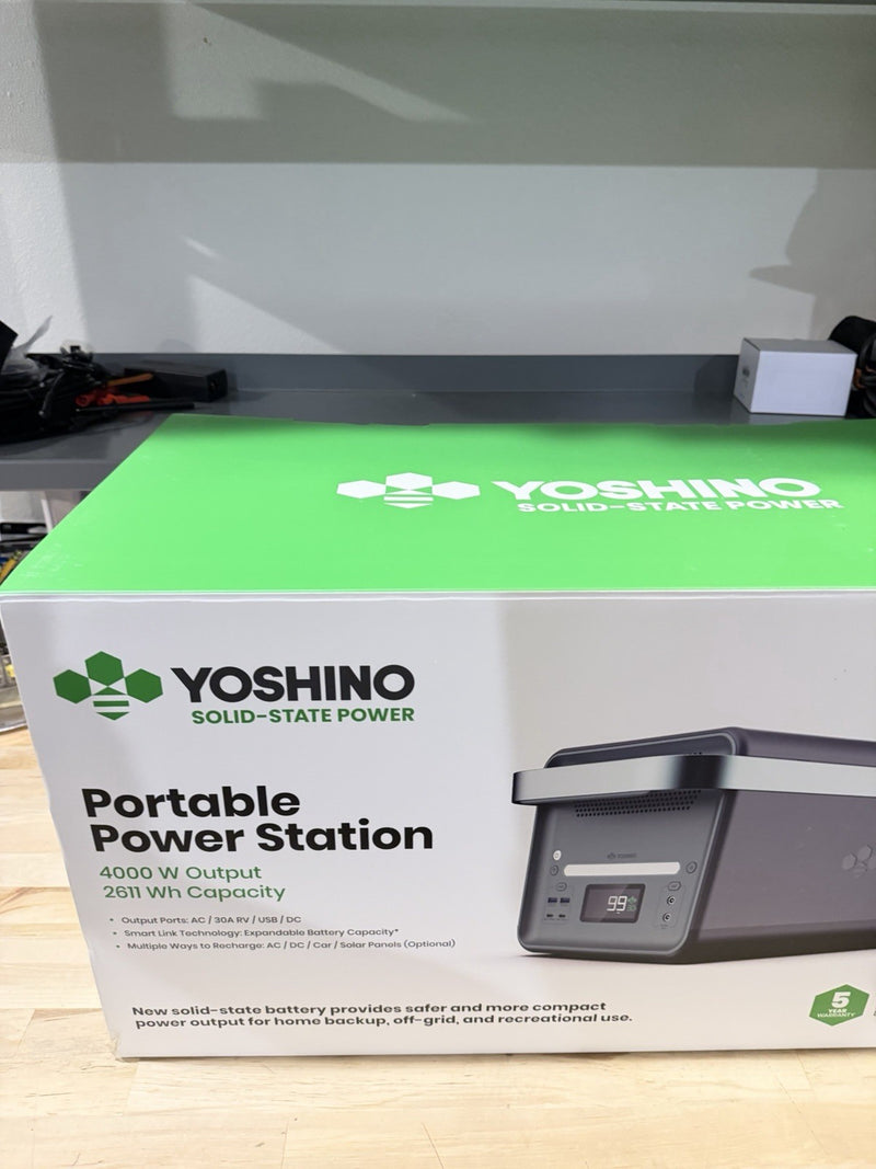 YOSHINO B4000 SST PORTABLE POWER STATION