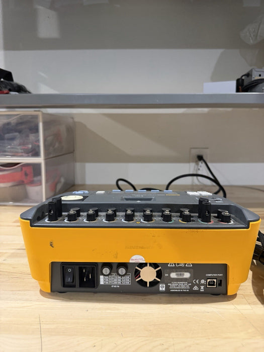 FLUKE ESA620 BIOMEDICAL ELECTRICAL SAFETY ANALYZER WITH CHARGER & LEADS