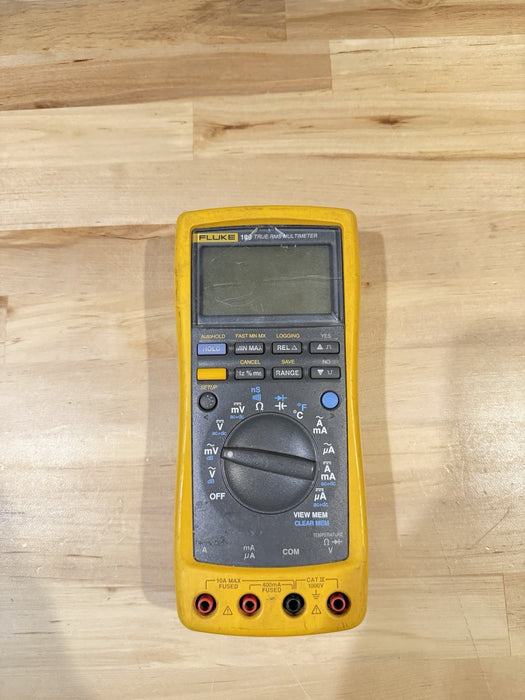 FLUKE 189 TRUE RMS MULTIMETER FOR PARTS