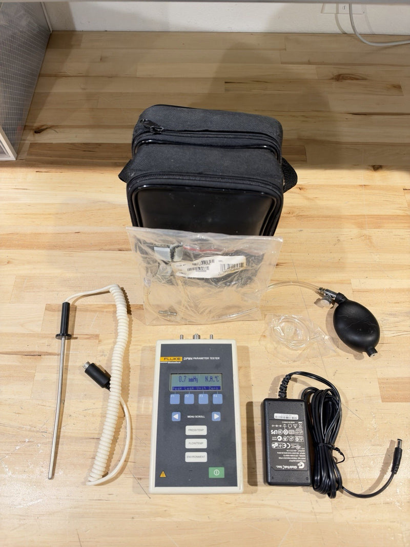 FLUKE BIOMEDICAL DPM4-2H PARAMETER TESTER W/ CHARGER & PROBE (TESTED) SHIPS FAST