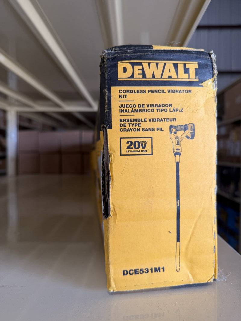 DEWALT DCE531M1 20V MAX CONCRETE VIBRATOR PENCIL KIT (NEW SEAED) FREE SHIPPING