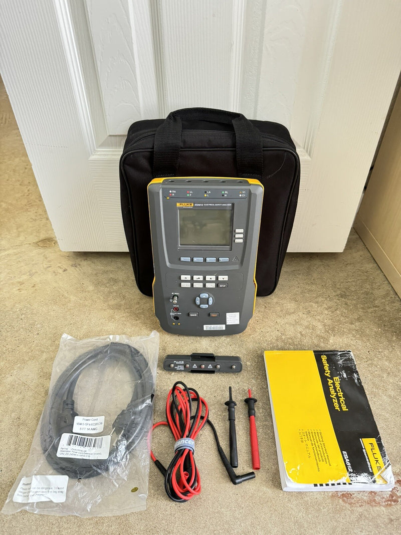 FLUKE BIOMEDICAL ESA612 230V AC ELECTRICAL SAFETY ANALYZER CALIBRATED 2024