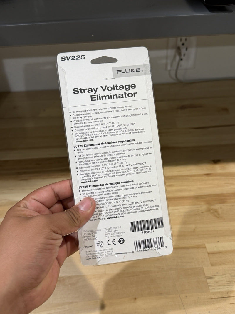 FLUKE SV225 STRAY VOLTAGE ELIMINATOR RARE