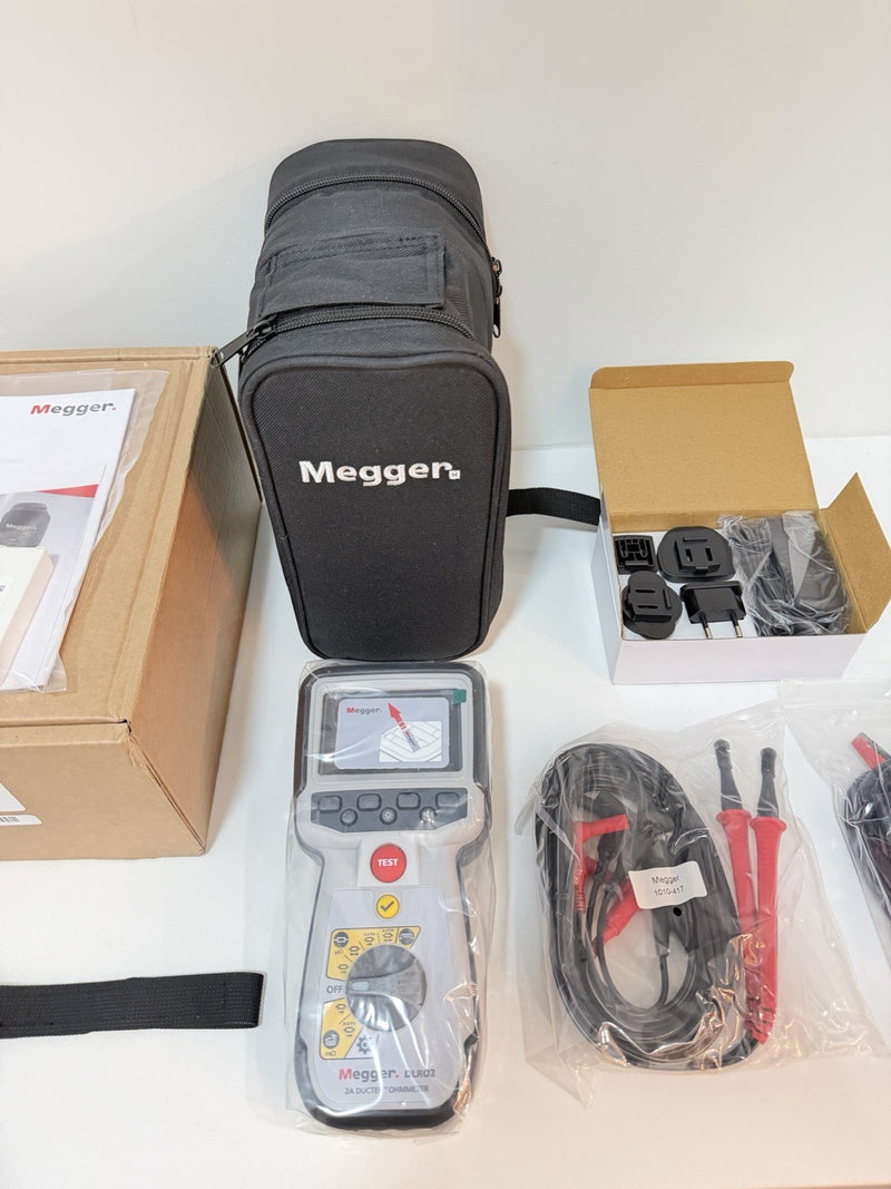 MEGGER DLRO2 2A DUCTER OHMETER (NEW FACTORY SEALED) FREE SHIPPING/ SHIPS FAST