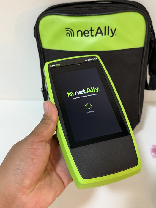 NETALLY AIRCHECK G3 PRO WIRELESS TESTER W/ CHARGER & BAG - SHIPS FAST / TESTED