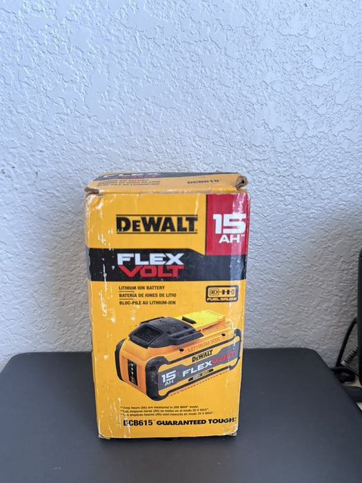 DEWALT DCB615 FLEXVOLT 20V/60V 15.0Ah SINGLE BATTERY BRAND NEW GENUINE USA MADE