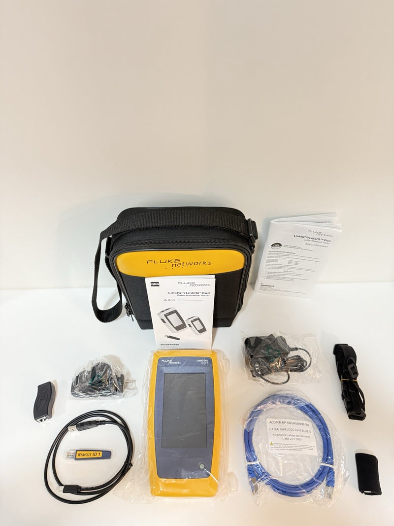 FLUKE NETWORKS LINKIQ-DUO WIFI NETWORKS TESTER MFD-2025 /SHIPS FREE