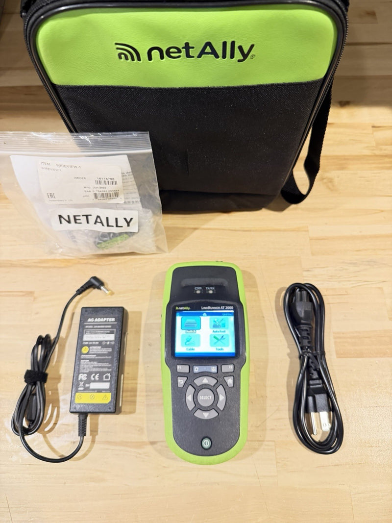 NETALLY LINKRUNNER AT 2000 NETWORK TESTER (LRAT-2000) TESTED