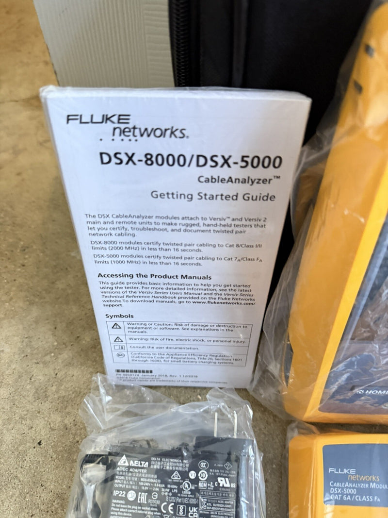 FLUKE NETWORKS DSX2-5000 CALIBRATED 2024 MFD 2024
