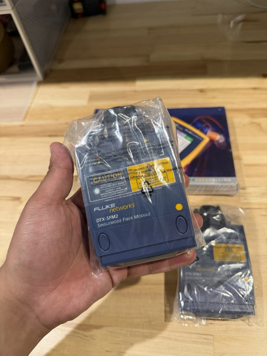 FLUKE NETWORKS DTX-SFM2 FIBER MODULE (NEW SEALED) FREE SHIPPING