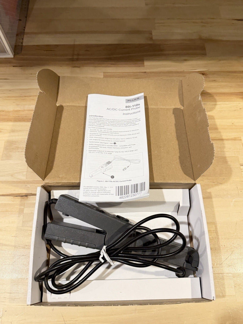 FLUKE 80I-110S AC DC CURRENT PROBE
