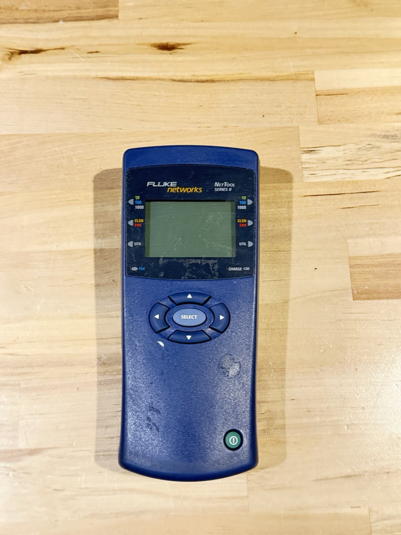 FLUKE NETWORKS NET TOOL SERIES II FOR PARTS