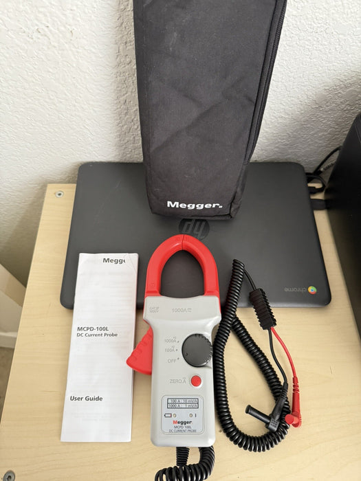 MEGGER MCPD 100L - DLRO100 DC CLAMP WITH BAG