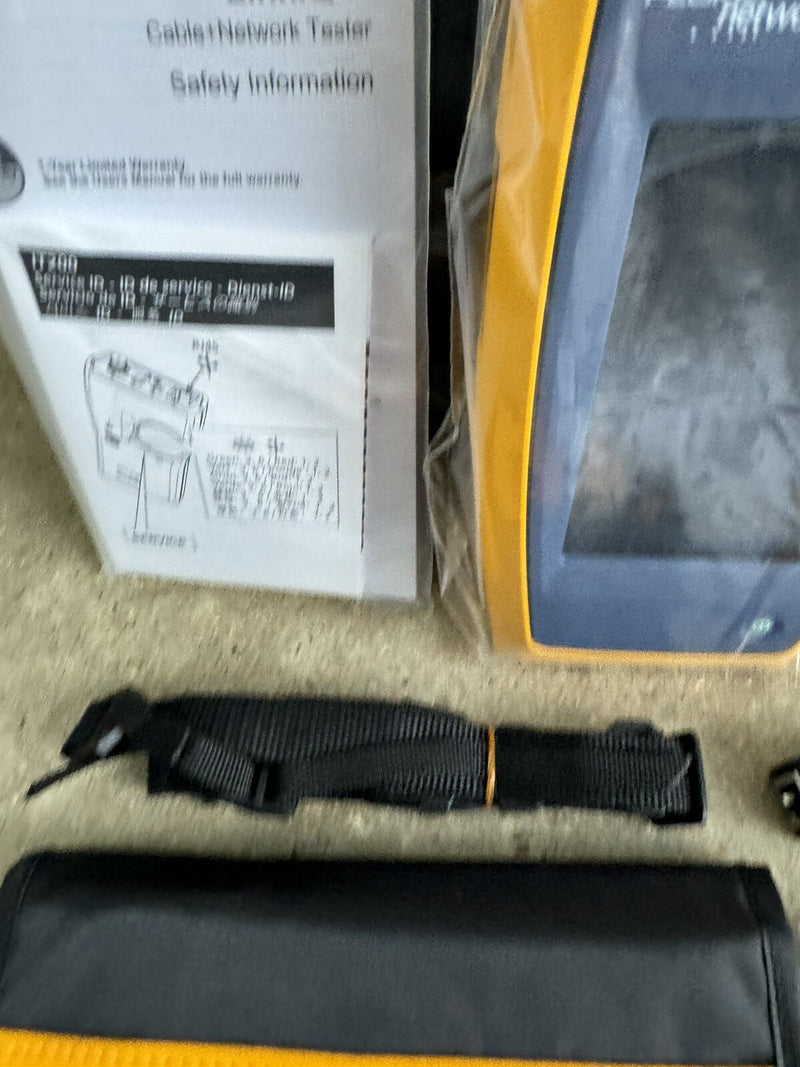 FLUKE NETWORKS LIQ-KIT LINKIQ TESTER & INTELLITONE PRO 200 CABLE NETWORK TESTER