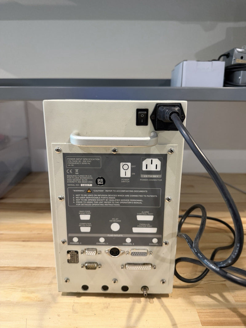 FLUKE BIOMEDICAL IDA 4 PLUS INFUSION DEVICE ANALYZER SERIES TESTED