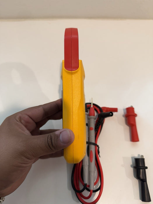 Fluke A3000 FC AC CURRENT CLAMP W/ LEADS & CLIPS (TESTED) SHIPS FAST