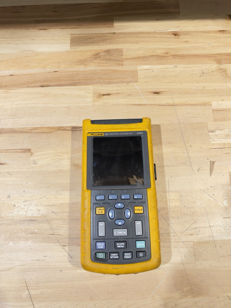 FLIKE 123 INDUSTRIAL SCOPE METER (PARTS ONLY) FOR PARTS