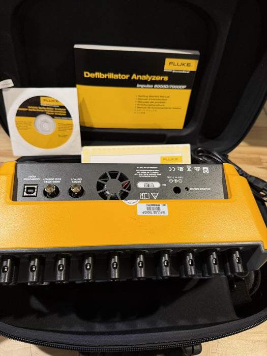 FLUKE IMPULSE 7000DP ANALYZER W/ LEADS & ACCESSORIES (FREE SHIPPING) TESTED