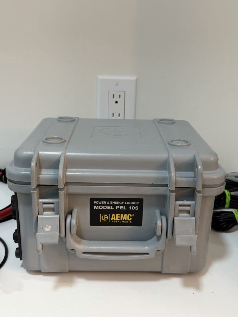 AEMC PEL 105 POWER & ENERGY LOGGER CALIBRATED 2025