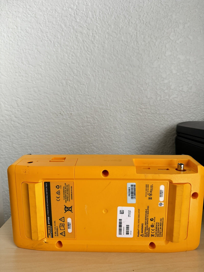 FLUKE BIOMEDICAL PROSIM 8 VITAL SIGNS SIMULATOR CALIBRATED 2022