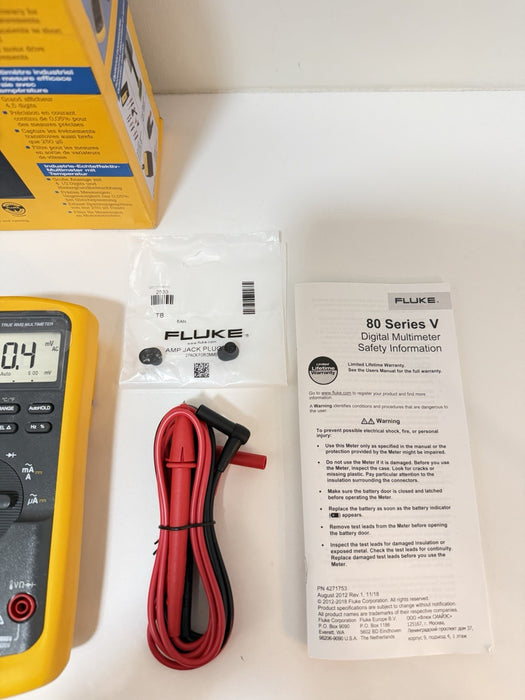 FLUKE 87V INDUSTRIAL TRUE RMS MULTIMETER (NEW FACTORY SEALED) SHIPS FAST