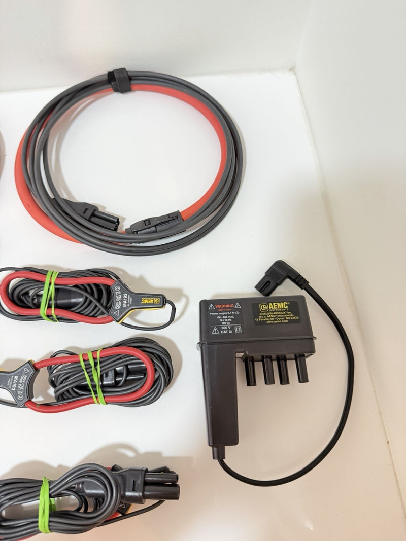 AEMC PEL 102 POWER &ENERGY LOGGER WITH PROBES & EXTRA ACCESSORIESCALIBRATED 2026