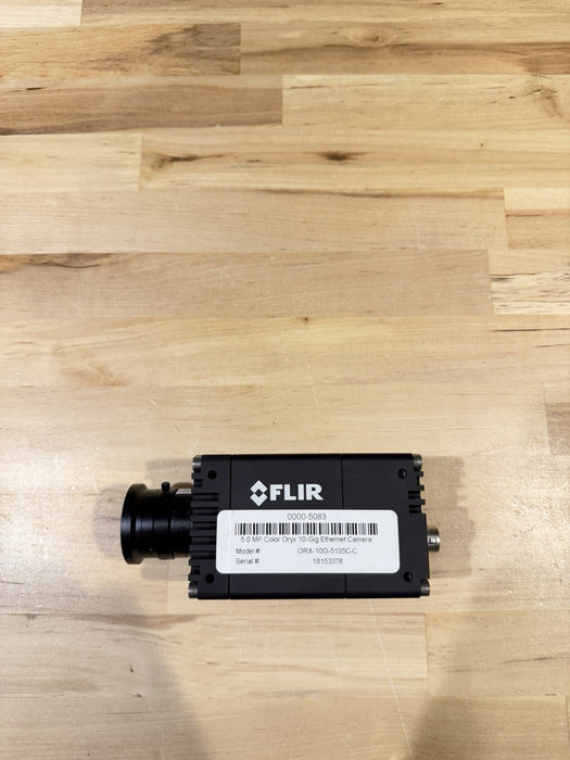 FLIR ORYX 10GIG ETHERNET CAMERA ORX-10G-51S5C-C & LENS (FREE SHIPPING)