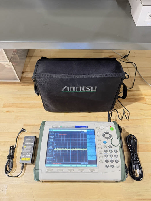 ANRITSU MT8222A BTS MASTER MULTI-FUNCTIONAL BASE STATION ANALYZER TESTED