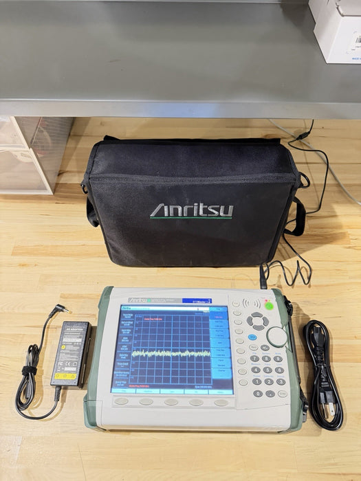 ANRITSU MT8222A BTS MASTER MULTI-FUNCTIONAL BASE STATION ANALYZER TESTED